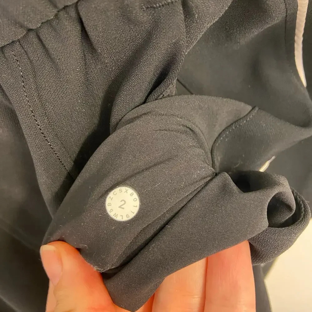 Lululemon On The Right Track Pant Black Size 2 - Picture 5 of 8